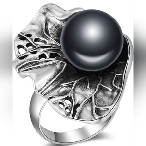 Fashion Flower Cocktail Ring